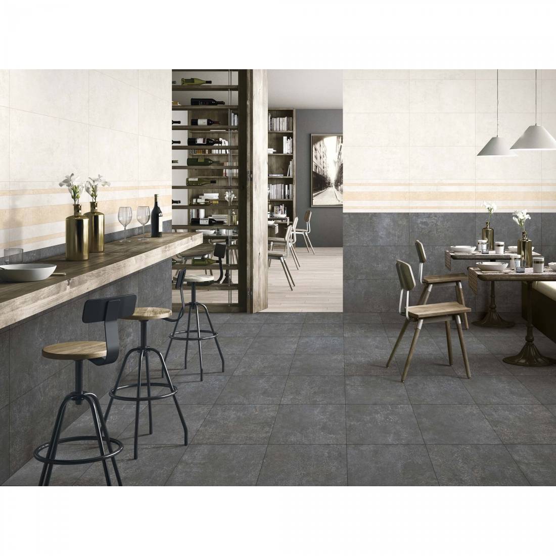Afyon 60x60 Cream Polished