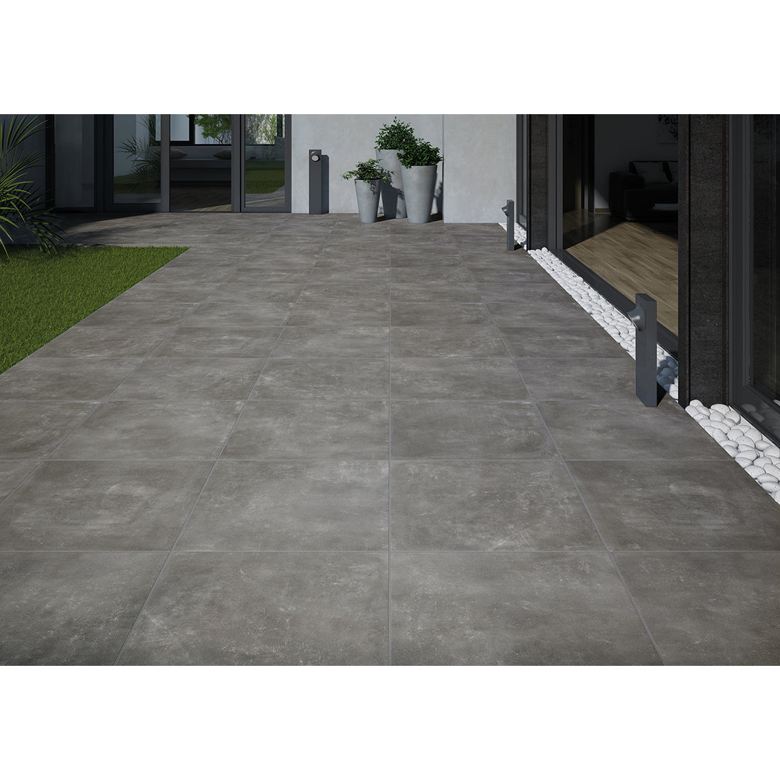 Assen 60x60x2 Graphite Matt R11