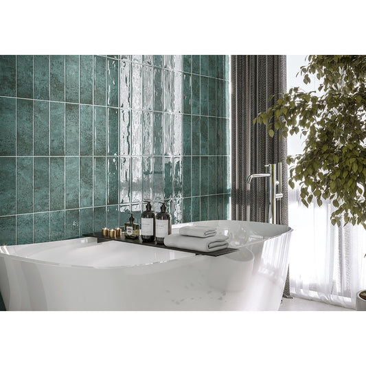 Cama 10x30 Green Gloss Bumpy