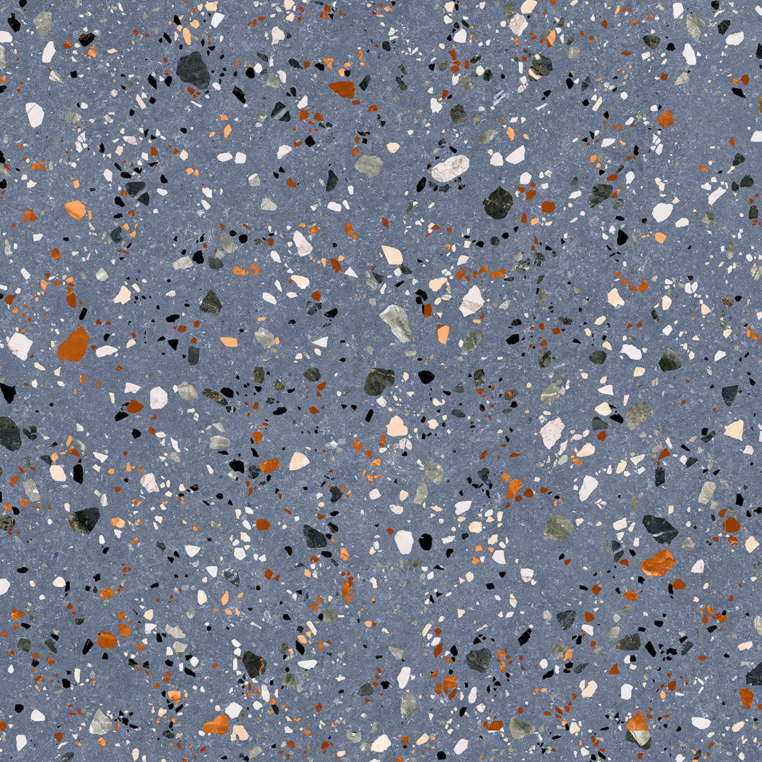 TERRAZZO 60x60 Blue Matt