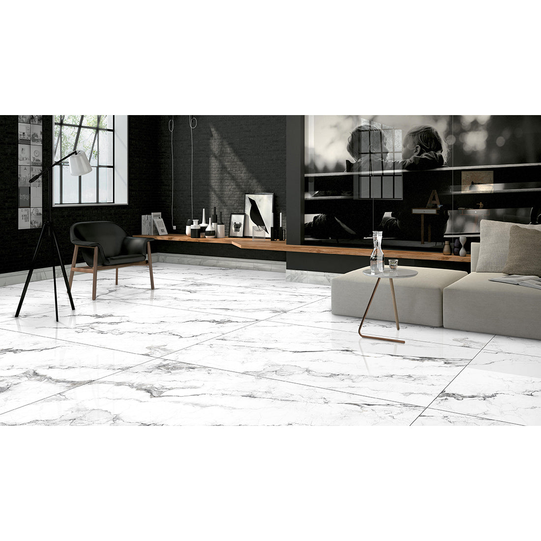 Lucina 60x120 White Polished