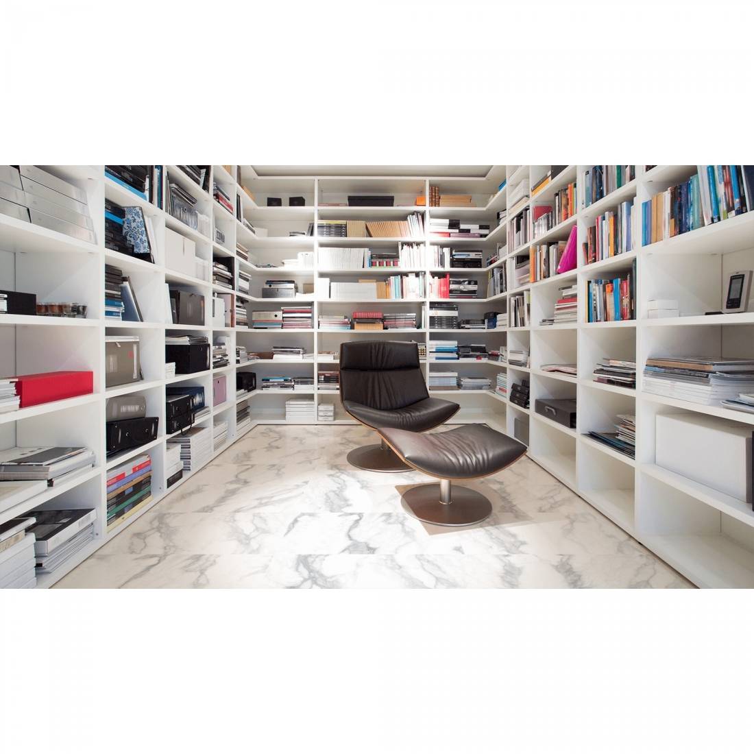 Pantheon 60x60 White Polished