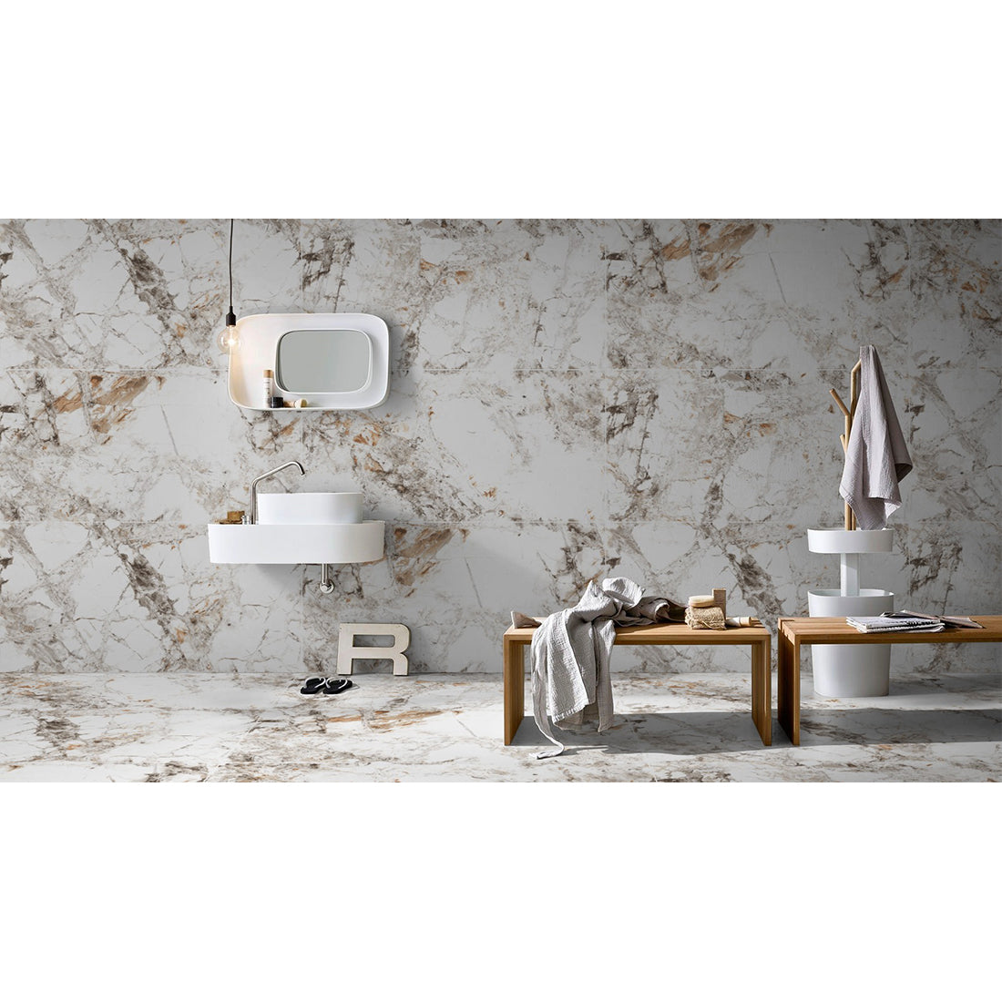 Zebra 60x60 White Polished