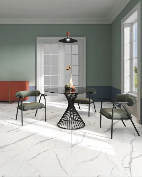 MAUNAS WHITE MATT 60X120 RECTIFIED