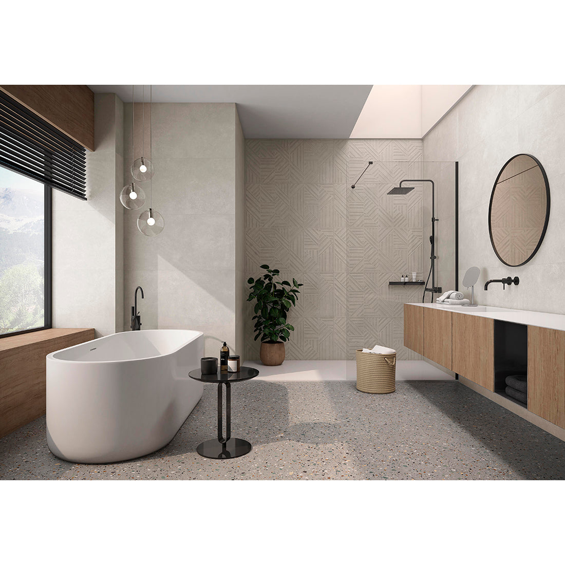 TERRAZZO 60x60 Grigio Matt
