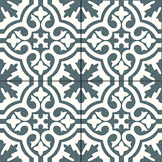 Lys Fiore 45x45 Blue Matt