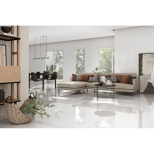 Pure 79x79 White Polished