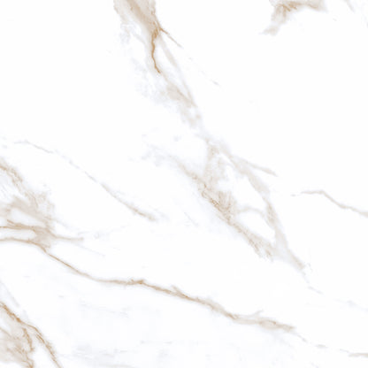 Statuario Mercury 60x60 Gold Polished