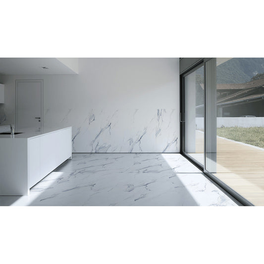 Statuario Mercury 60x60 Blue Polished