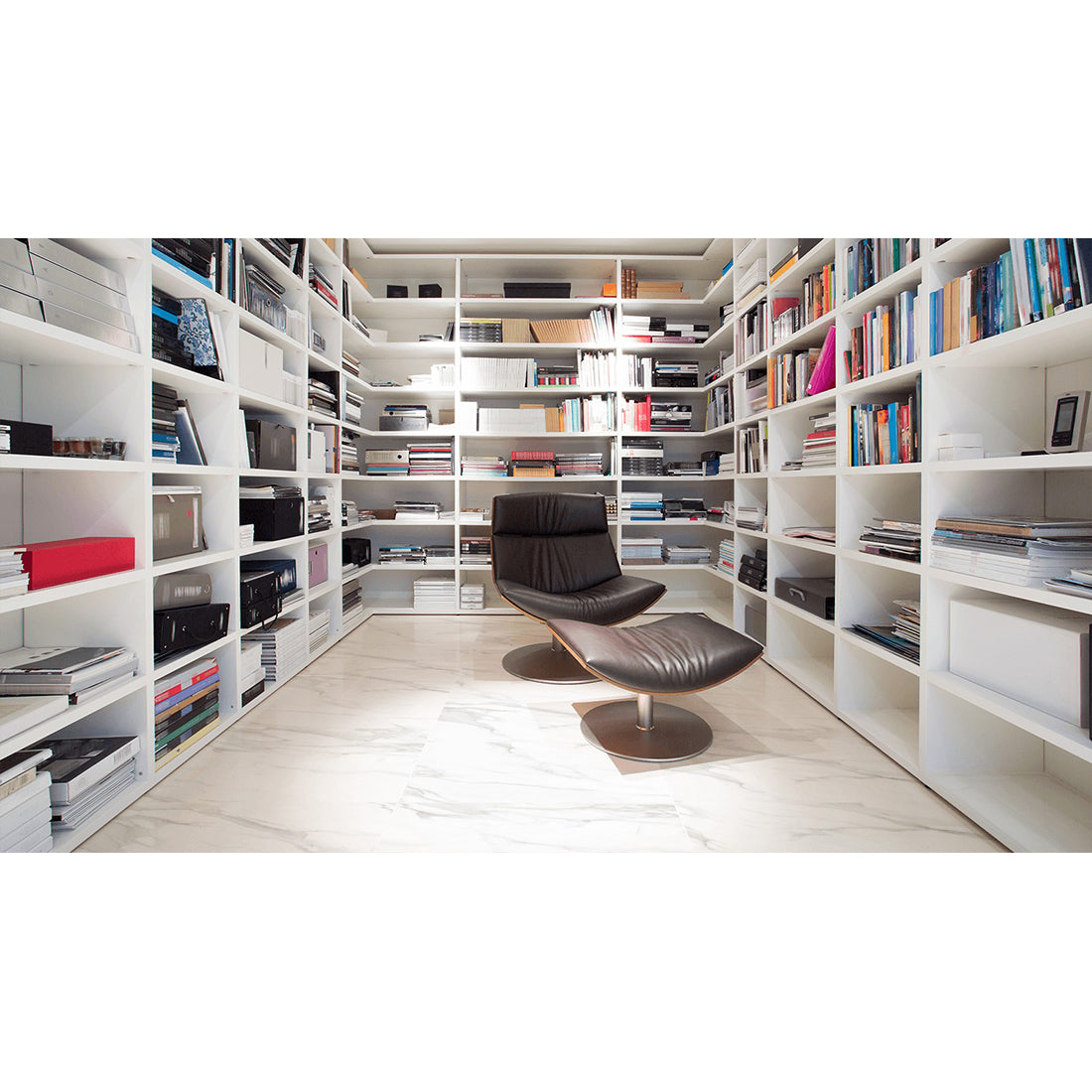 Statuario Mercury 80x80 White Polished