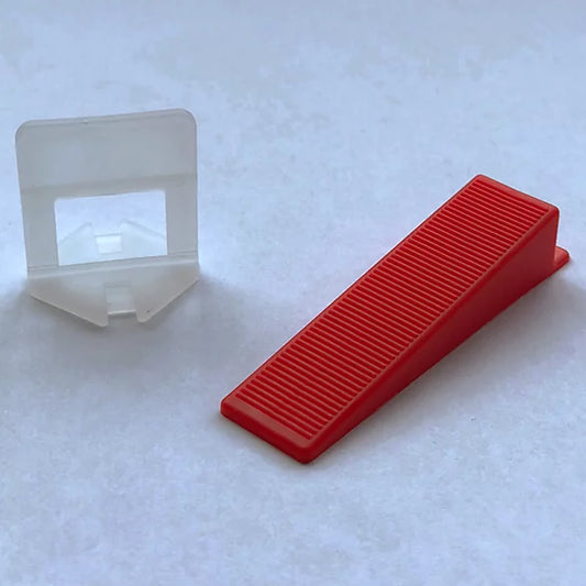 Tileasy 2mm Outdoor Slab Tile Levelling Spacer Bases Pack of 100